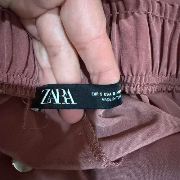 Zara Pink Cargo Joggers - Picture 3 of 3